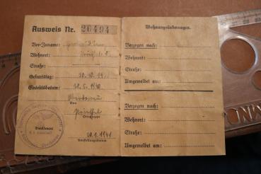 Preview: alte Vorder- und Rückseite  Kindergruppe der NS-Frauenschaft 1941